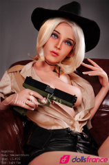 Sexdoll blonde bimbo en silicone Kris 165cm AK2 AngelKiss