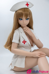 Mini-doll Rika en silicone 95cm F-cup IROKEBIJIN DollHouse168