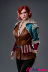 Triss Merigold lovedoll réelle du jeu The Witcher 168cm GameLady 