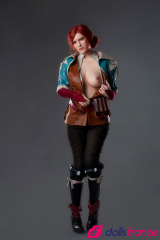 Triss Merigold lovedoll réelle du jeu The Witcher 168cm GameLady 