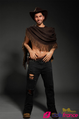 Sexdoll masculine silicone Allen cowboy sexy 170cm IronTech