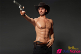 Sexdoll masculine silicone Allen cowboy sexy 170cm IronTech