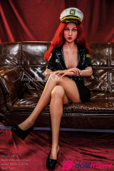 Sex doll silicone Cassidy rousse dominatrice 165cm AK2 AngelKiss