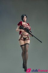 Ada Wong Resident Evil sex doll soumise en silicone 171cm GameLady