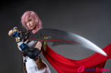 Sexdoll silicone Lightning personnage de Final Fantasy 171cm GameLady