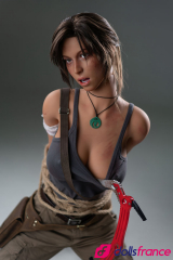 Sexdoll fantaisie silicone Lara Croft Tomb Raider 166cm GameLady