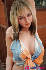 Irena délicate sexdoll réelle aux yeux verts 159cm AK15 AngelKiss