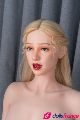 Sophie poupée d'amour grande et blonde en silicone 175cm Zelex