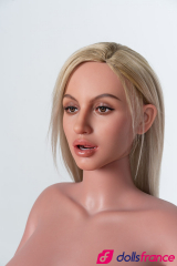 Ella gentille sexdoll réaliste blondinette en silicone 160cm J-cup Zelex SLE