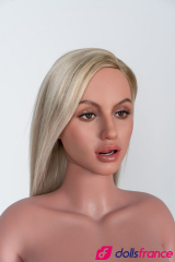 Ella gentille sexdoll réaliste blondinette en silicone 160cm J-cup Zelex SLE