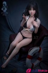 Lin adorable sex doll brunette en silicone 150cm XTDoll