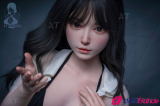 Lin adorable sex doll brunette en silicone 150cm XTDoll