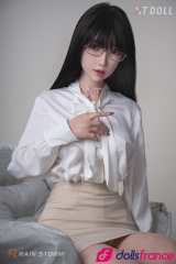 Sex doll réaliste silicone Rosaire institutrice cochonne 164cm XTDoll