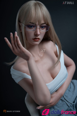 Irina poupée sexdoll réelle jolie blonde en silicone 163cm XTDoll