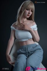 Irina poupée sexdoll réelle jolie blonde en silicone 163cm XTDoll