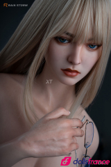 Irina poupée sexdoll réelle jolie blonde en silicone 163cm XTDoll