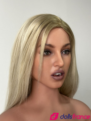 Alison sex doll blonde bimbo en silicone 172cm E-cup Zelex SLE 