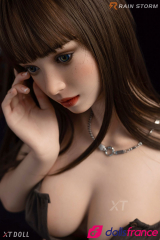 Amelia mignonne sex doll de compagnie en silicone 163cm XTDoll