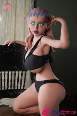 Sexdoll extra terrestre Celestia avec gros tétons 141cm Dolls Castle 