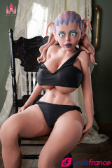 Sexdoll extra terrestre Celestia avec gros tétons 141cm Dolls Castle 