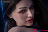 Sexdoll réelle silicone Evelina secrétaire coquine 162cm XTDoll