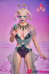 Sex doll réelle Jayla beauté extra-terrestre 166cm Dolls Castle