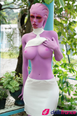 Sex doll fantaisie Merlay grande alien violette 170cm Dolls Castle