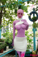 Sex doll fantaisie Merlay grande alien violette 170cm Dolls Castle