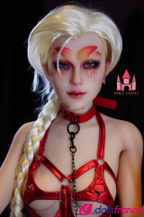 Sexdoll réelle fantaisie Chole l'être surnaturel 170cm Dolls Castle