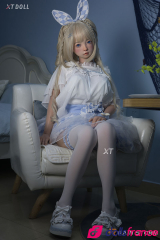 Sex doll silicone Yomi mignonne blondinette 157cm XTDoll