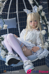 Sex doll silicone Yomi mignonne blondinette 157cm XTDoll