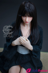 Sex doll réelle Aurora belle brune ténébreuse 166cm C-cup SEDoll