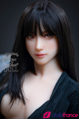 Sex doll réelle Aurora belle brune ténébreuse 166cm C-cup SEDoll
