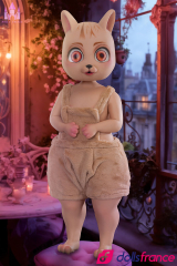 Bearrie petite sex doll fantaisie ourson en silicone 90cm Dolls Castle