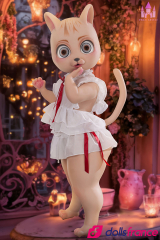 Bearrie petite sex doll fantaisie ourson en silicone 90cm Dolls Castle