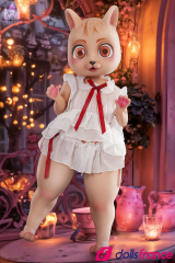 Bearrie petite sex doll fantaisie ourson en silicone 90cm Dolls Castle