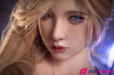 Yeona délicate poupée d’amour blonde en silicone 162cm Minus IronTech