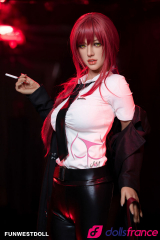 La sexdoll Chloé aime le bondage 162cm FunWestDoll