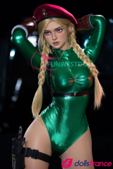 Lily sexdoll commando blonde STOCK EU 157cm C-cup FunWestDoll