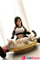 Mini doll silicone Tifa et le félin 100cm Gamelady