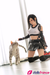 Mini doll silicone Tifa et le félin 100cm Gamelady