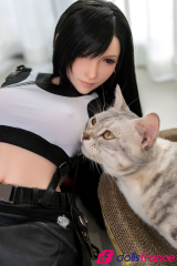 Mini doll silicone Tifa et le félin 100cm Gamelady