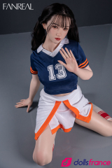 Yao sexdoll silicone asiatique poilue et sportive 162cm bonnet C FanReal