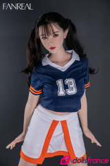 Yao sexdoll silicone asiatique poilue et sportive 162cm bonnet C FanReal