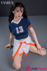 Yao sexdoll silicone asiatique poilue et sportive 162cm bonnet C FanReal