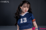 Yao sexdoll silicone asiatique poilue et sportive 162cm bonnet C FanReal