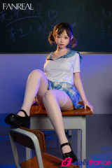 Mo love doll silicone étudiante chinoise à gros seins 155cm F-cup FanReal