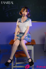 Mo love doll silicone étudiante chinoise à gros seins 155cm F-cup FanReal