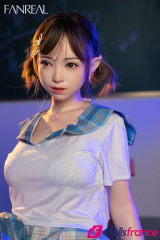 Mo love doll silicone étudiante chinoise à gros seins 155cm F-cup FanReal