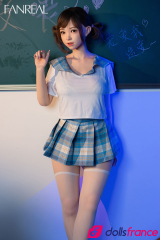 Mo love doll silicone étudiante chinoise à gros seins 155cm F-cup FanReal